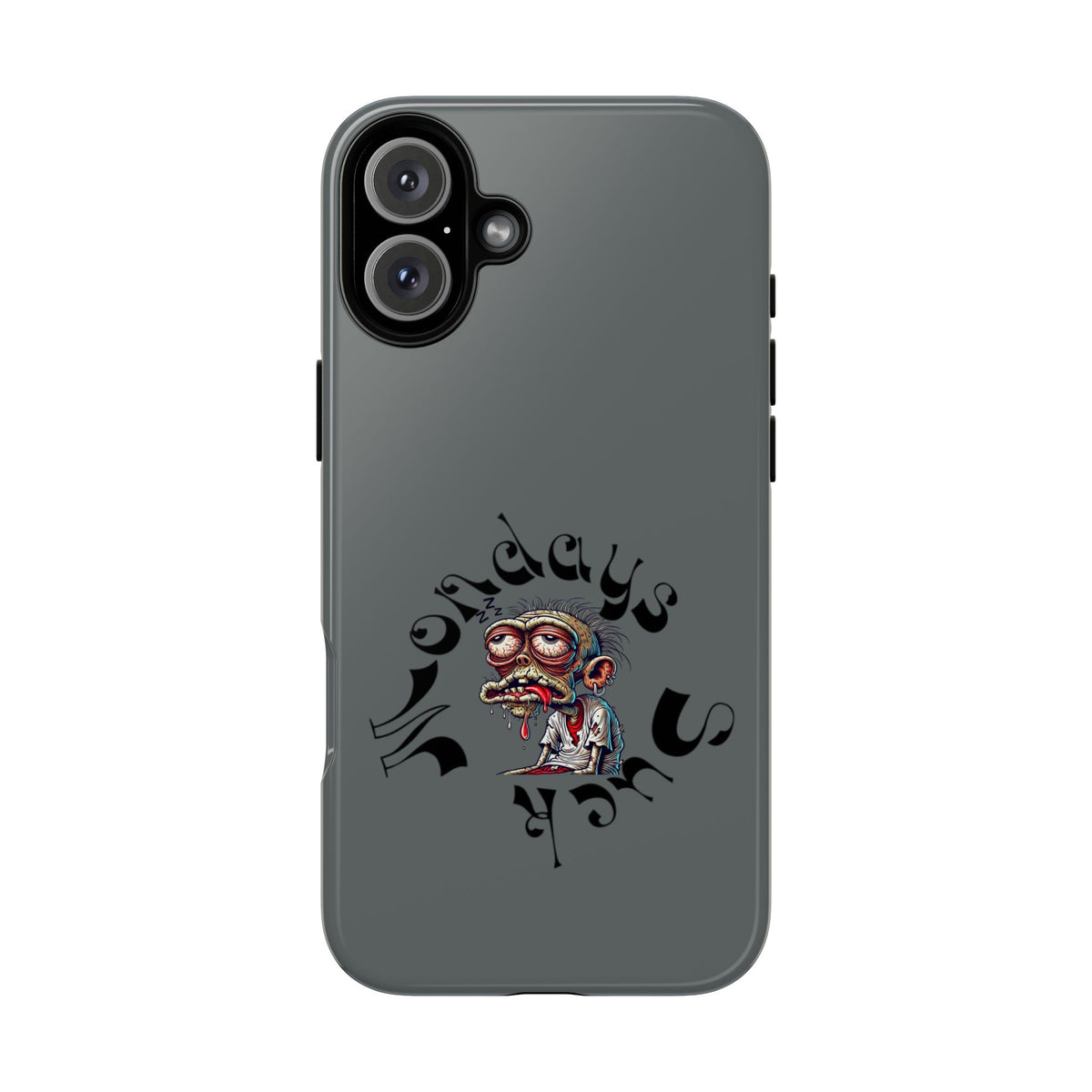 Phone Case — 'Nobody Sucks' Grunge Monster Protective Case