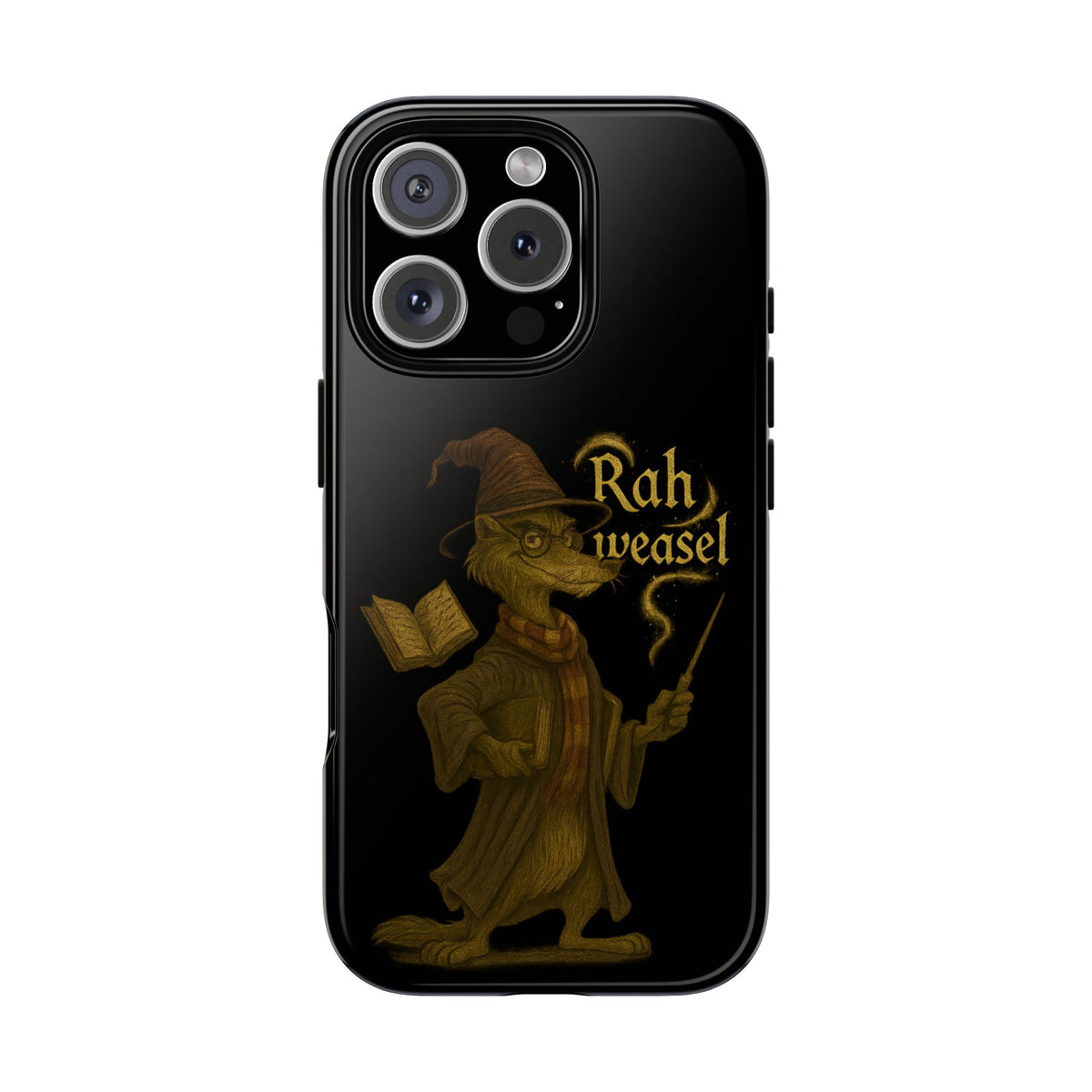 Rah Weasel Wizard Phone Case — Cute Fantasy Magical Creature iPhone Cover