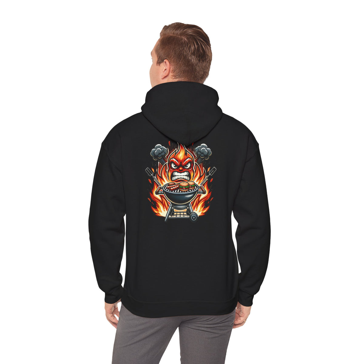 Grillmaster Hoodie – Fire Fueled, Meat Approved