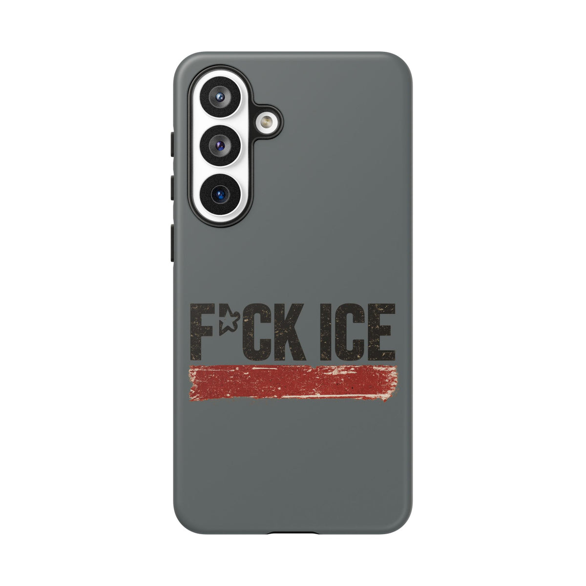 Phone Case - "F*CK ICE" Distressed Protest Design