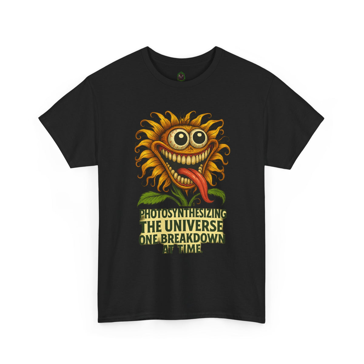 Photosynthesizining – Chaotic Sunflower Breakdown T-Shirt
