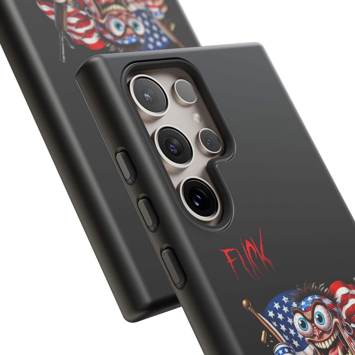 Patriotic Madman Phone Case — 'Funk Yea' USA Flag Tough Case