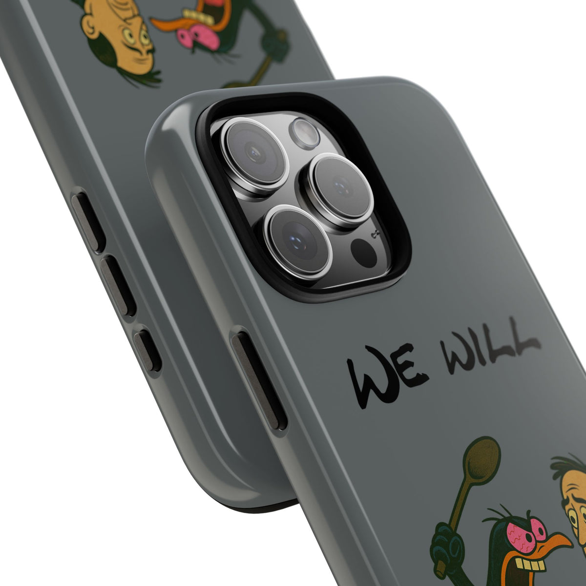 Phone Case - "We Will Resist" Cartoon Protest Design