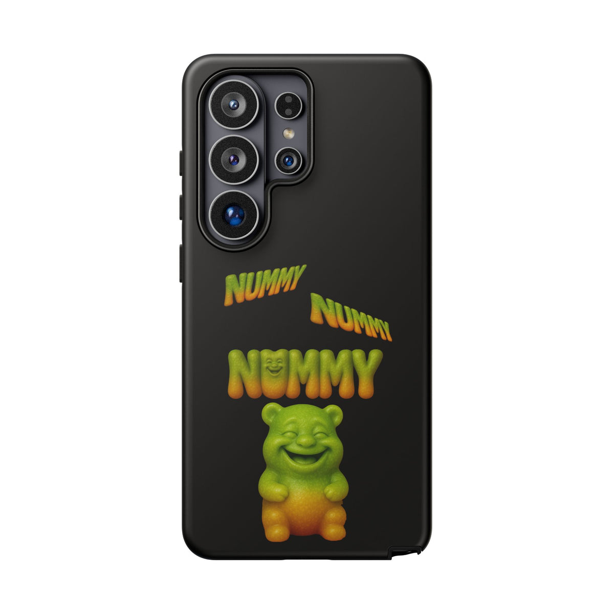 Nummy Gummy Phone Case — Cute Retro Green Gummy Bear Protective Case