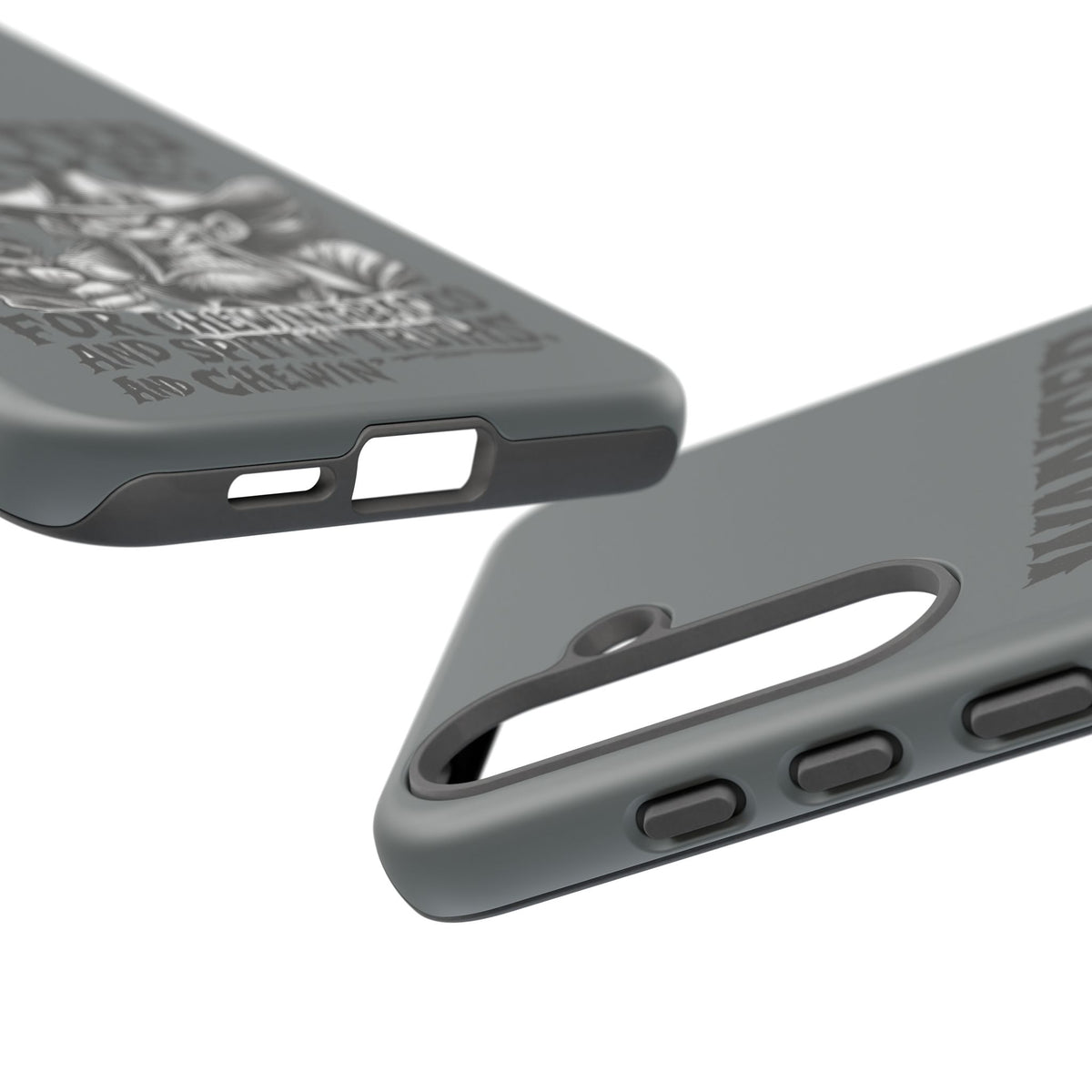 Phone Case — "Wanted Alive!" Cowboy Chewin' Tobacco Graphic