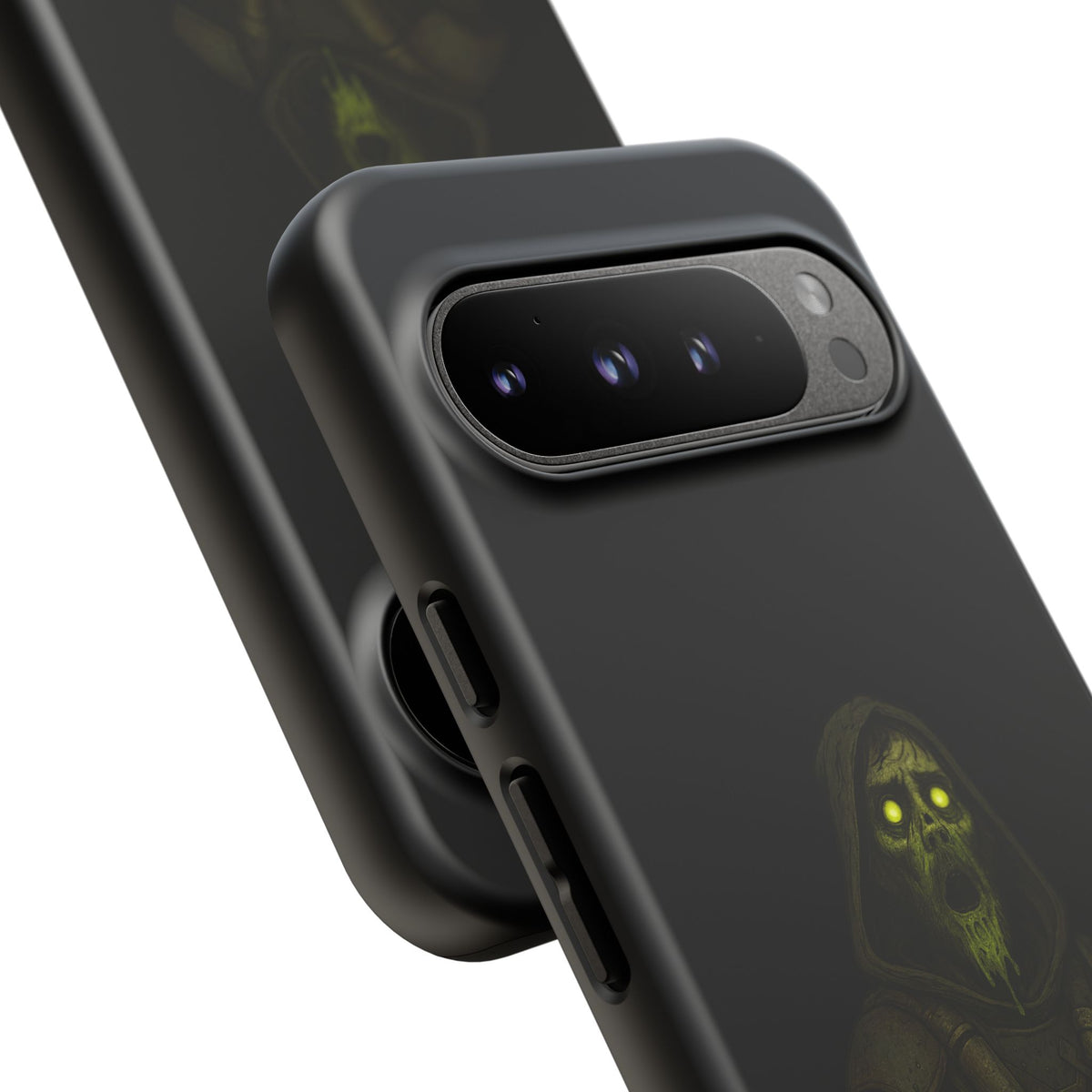 Phone Case — 'Toxic? Nah, Just Prophetically Unpleasant' Neon Grim Reaper Protective Cover