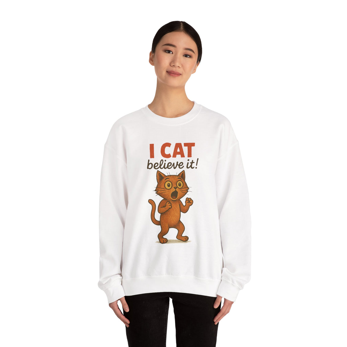 I Cat Believe It Crewneck