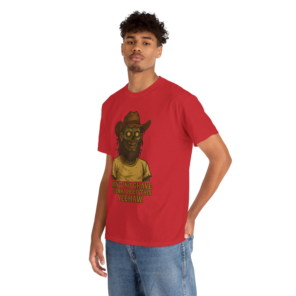 Ain't No Grave Zombie Cowboy Tee | Horror Country Graphic Shirt