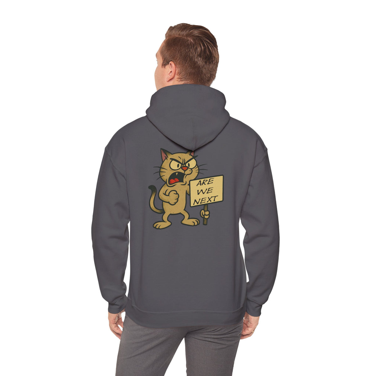 Are We Next? Protest Cat Hoodie
