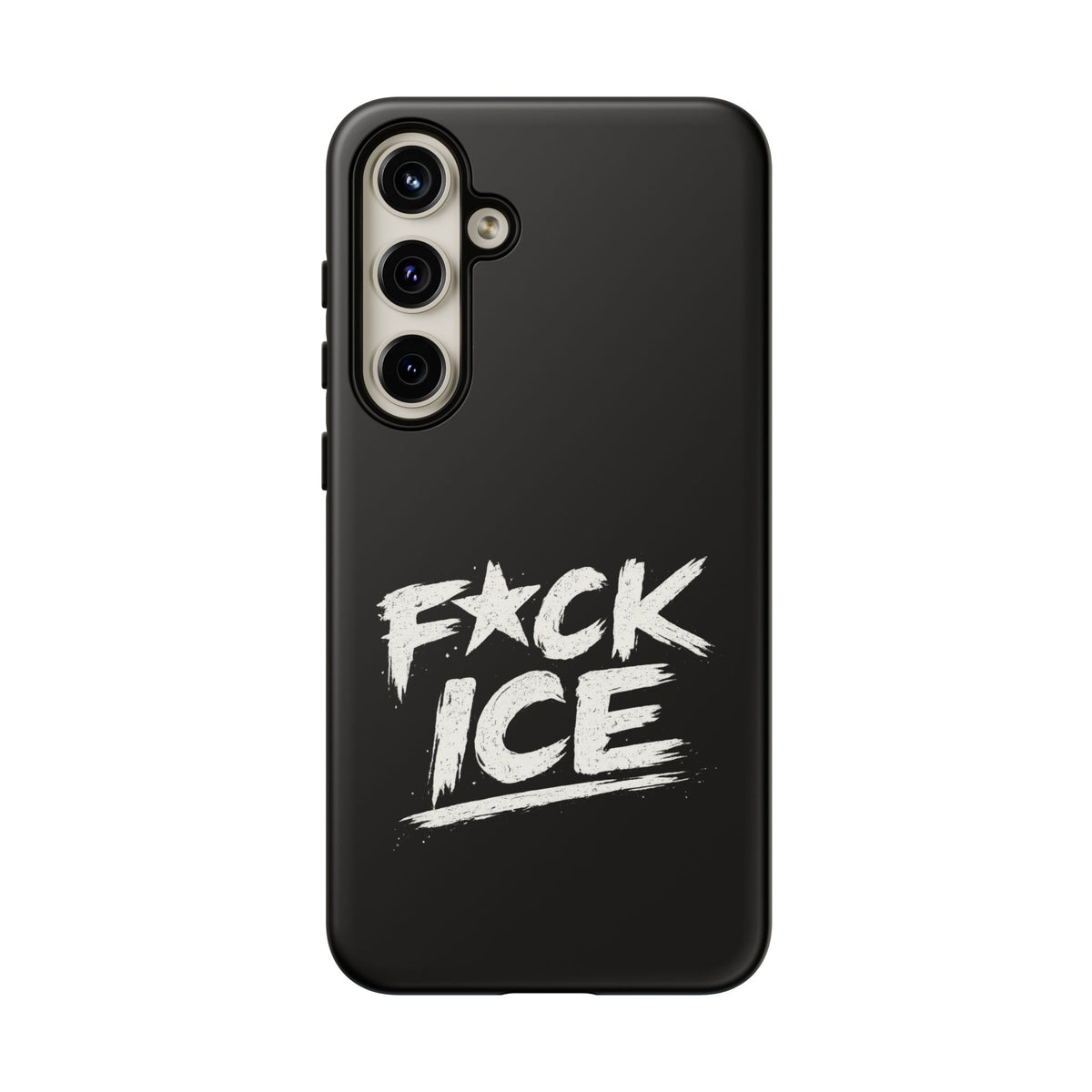 Phone Case — “F*ck Ice” Bold Protest Graphic Protective Case