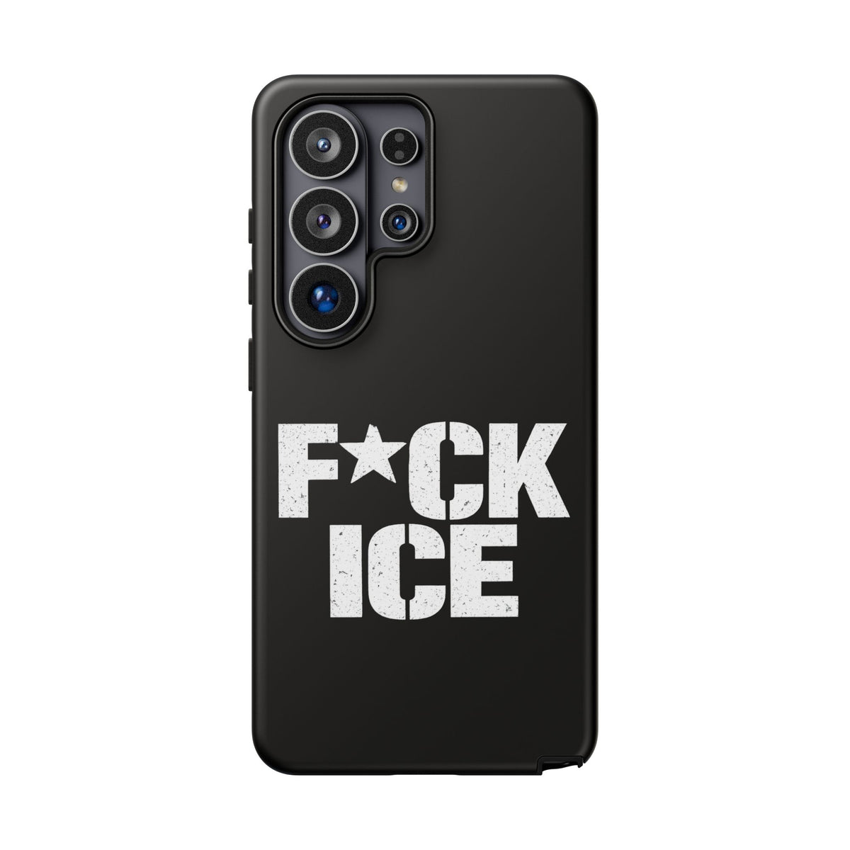 Phone Case — “F*CK ICE” Bold Protest Protective Cover