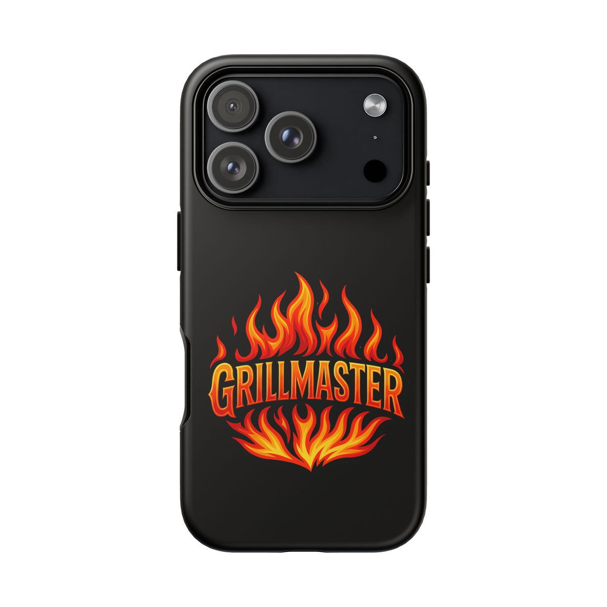 Grillmaster Phone Case — Flame Logo Protective iPhone Cover
