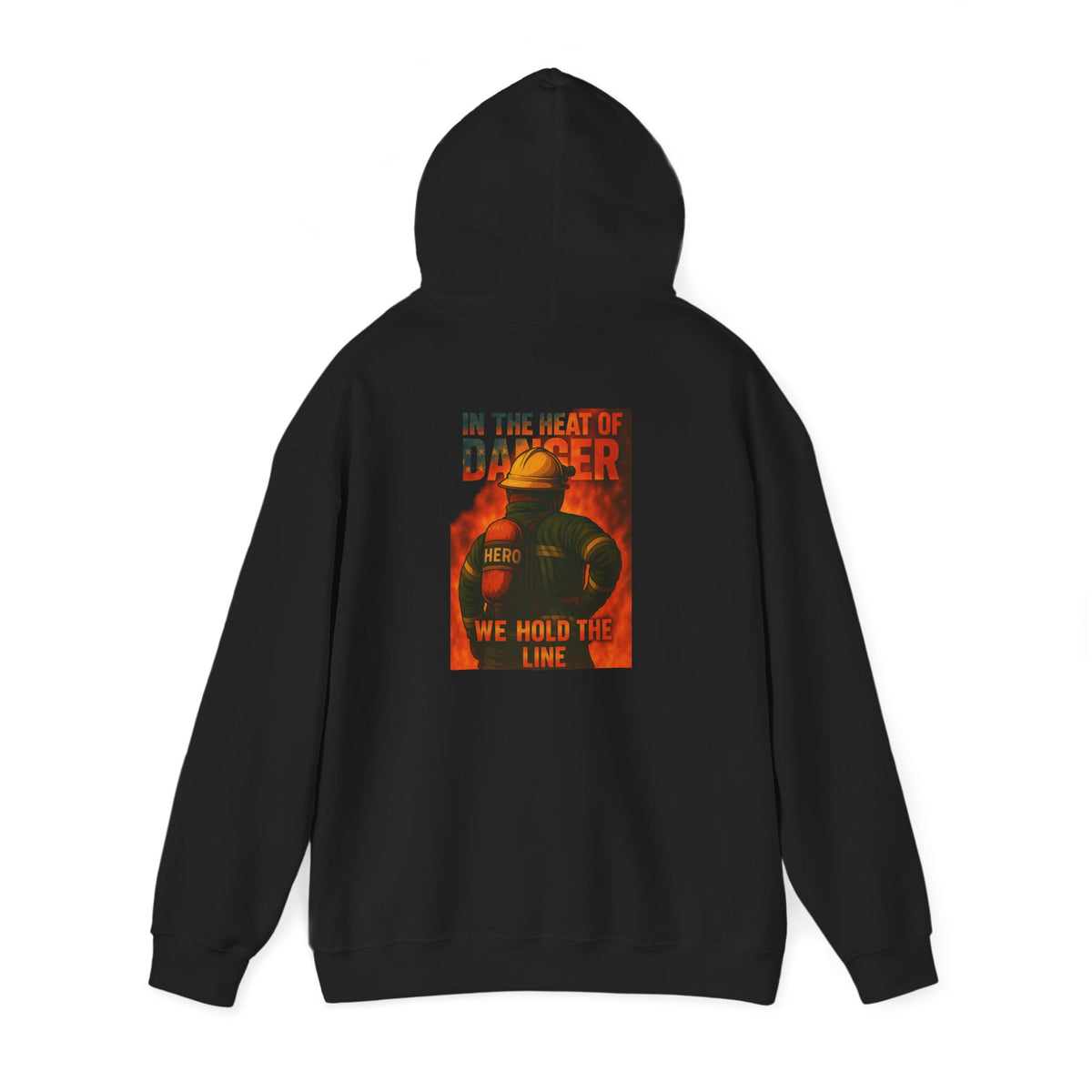 Heat of Danger Firefighter Hoodie