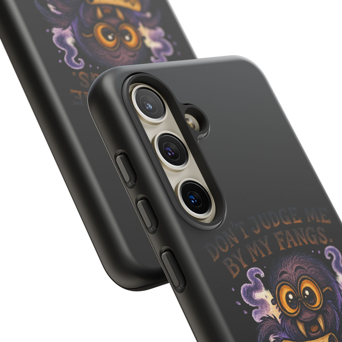 Phone Case — Fiery One-Eyed Demon with "I See Your Soul... And It's Disappointing"