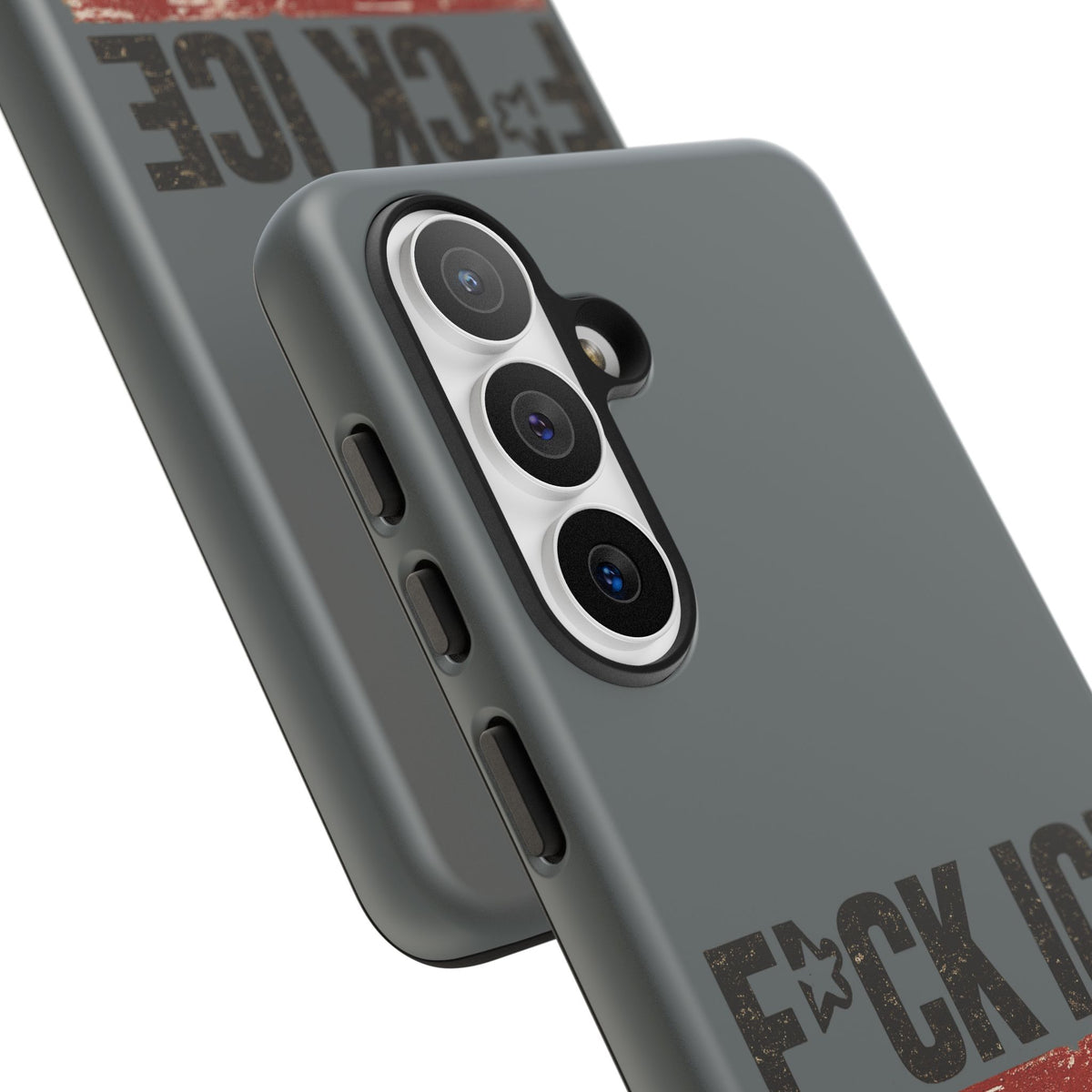 Phone Case - "F*CK ICE" Distressed Protest Design