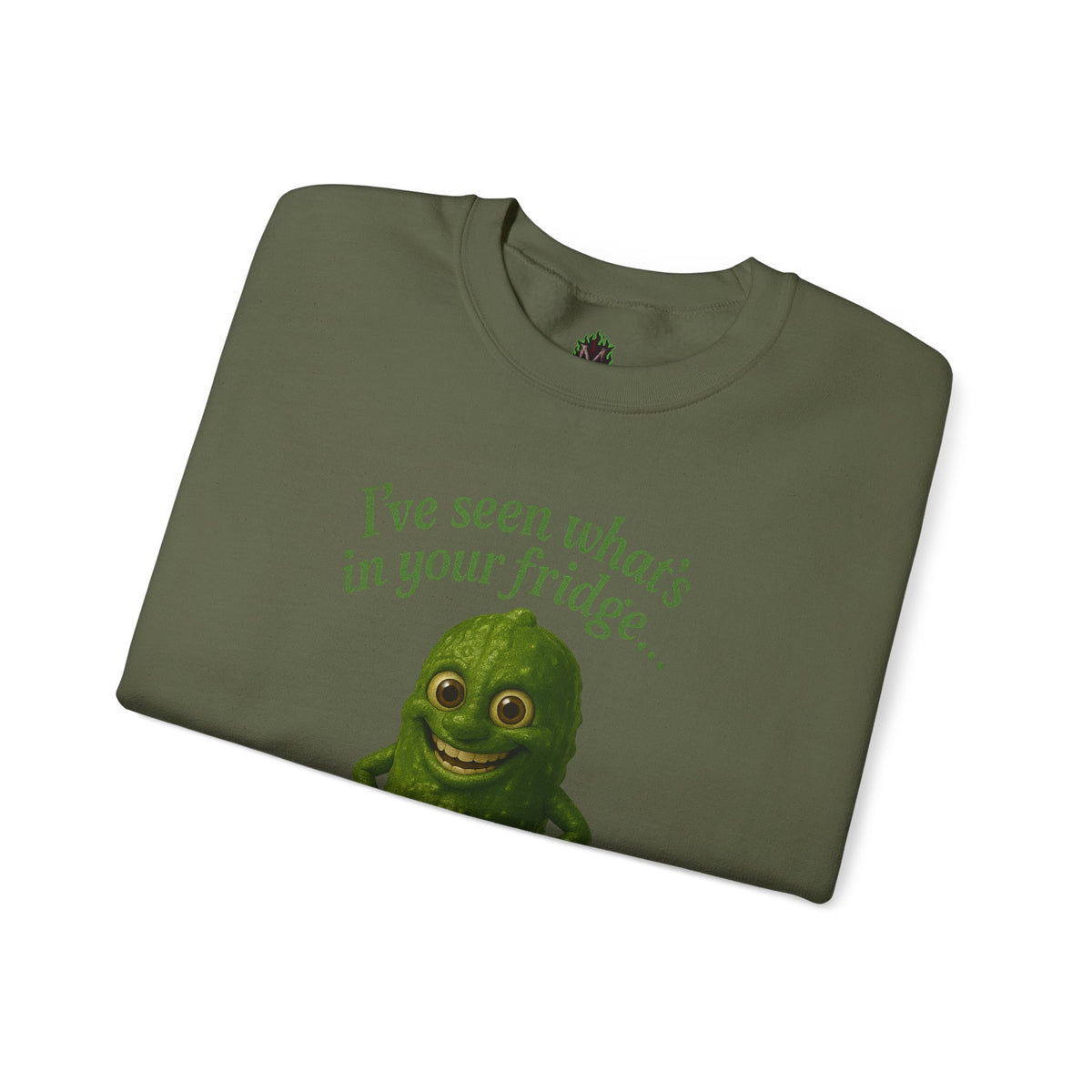 Judgmental Pickle Crewneck