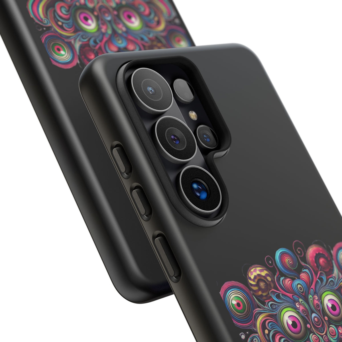 Psychedelic Smiling Eye Cluster Phone Case