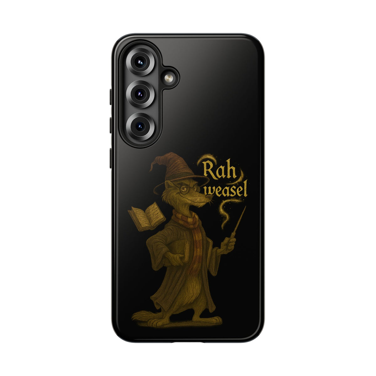 Rah Weasel Wizard Phone Case — Cute Fantasy Magical Creature iPhone Cover