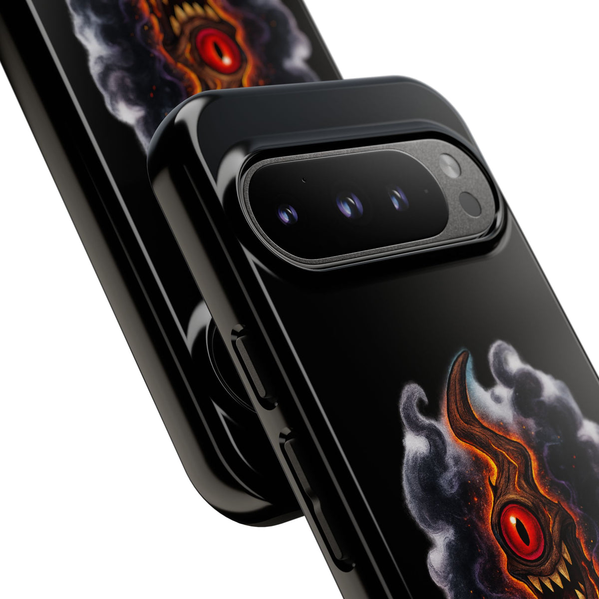 Phone Case — Fiery One‑Eye Demon with "I See Your Soul... And It's Disappointing"