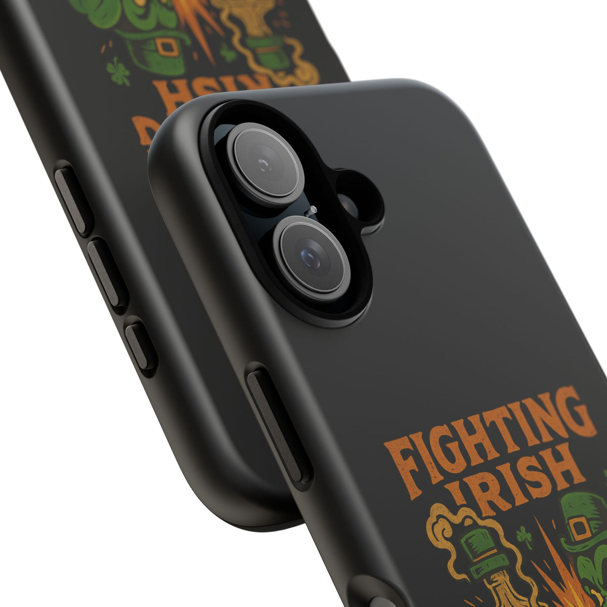 Phone Case — "Fighting Irish: Luck Ran Out, Fists Didn’t" St. Patrick’s Protective Cover