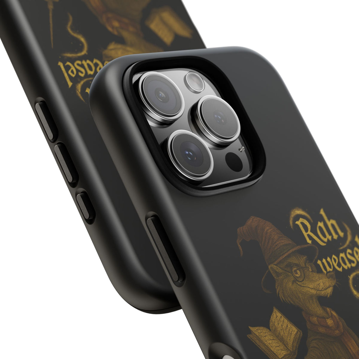 Rah Weasel Wizard Phone Case — Cute Fantasy Magical Creature iPhone Cover