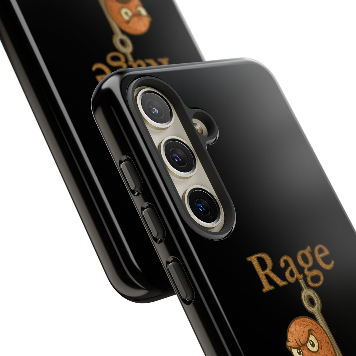 Phone Case — "Rage Bait" Angry Worm Fishing Design