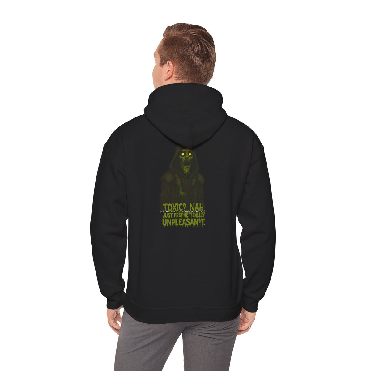 Toxic Hoodie - 'TOXIC NAW' Graphic Sweatshirt