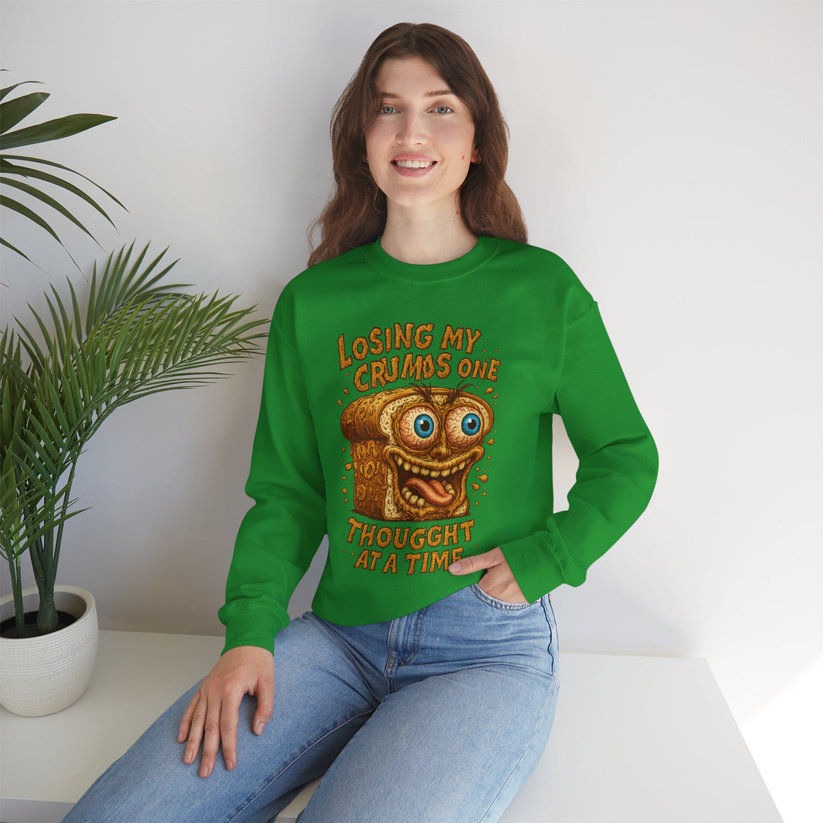 Losing My Crumbs One Thought at a Time Crewneck