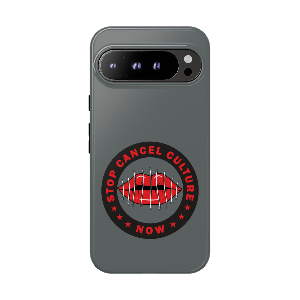 Phone Case — "Stop Cancel Culture Now" Graphic Tough Protective Case