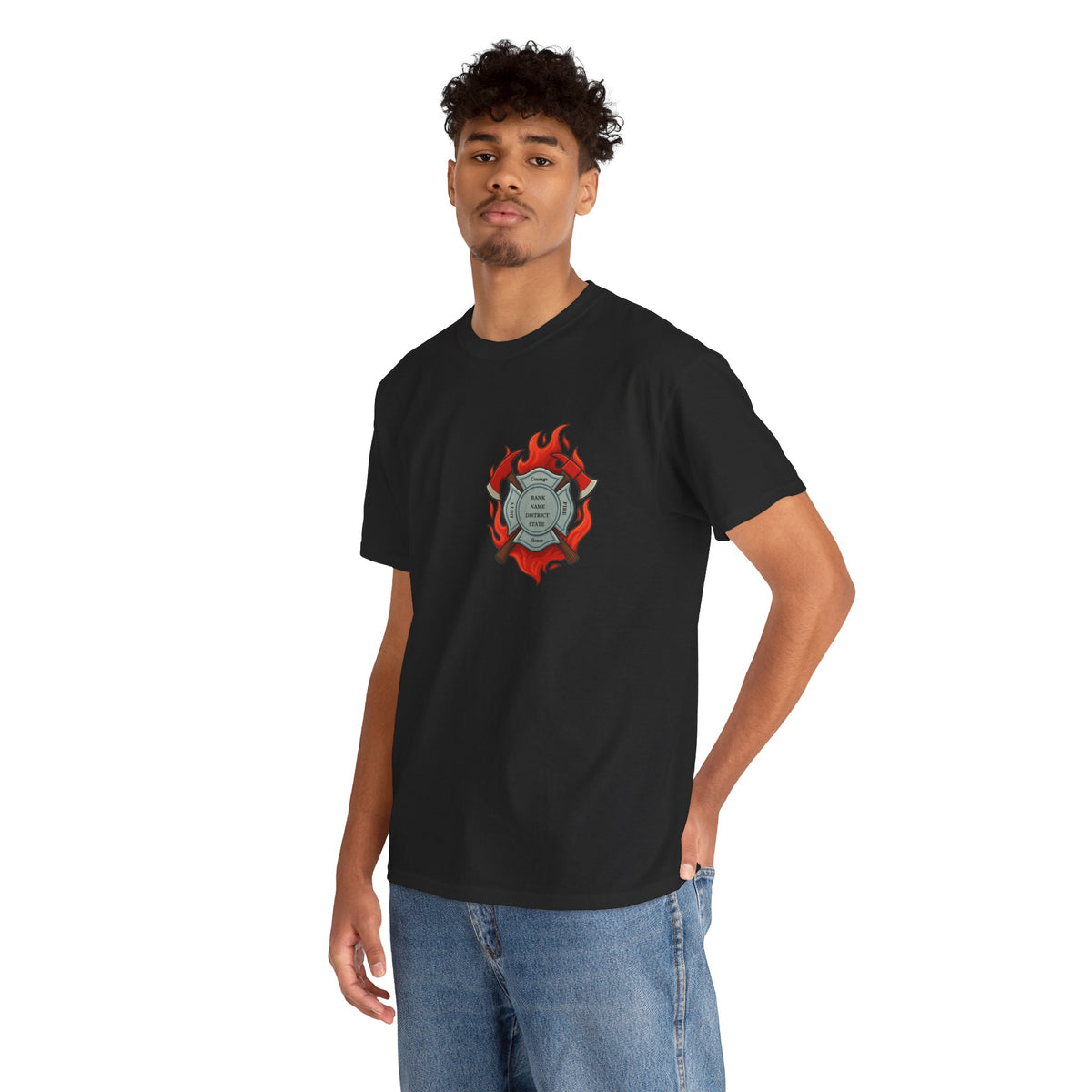 We Hold the Line – Firefighter Valor Tee