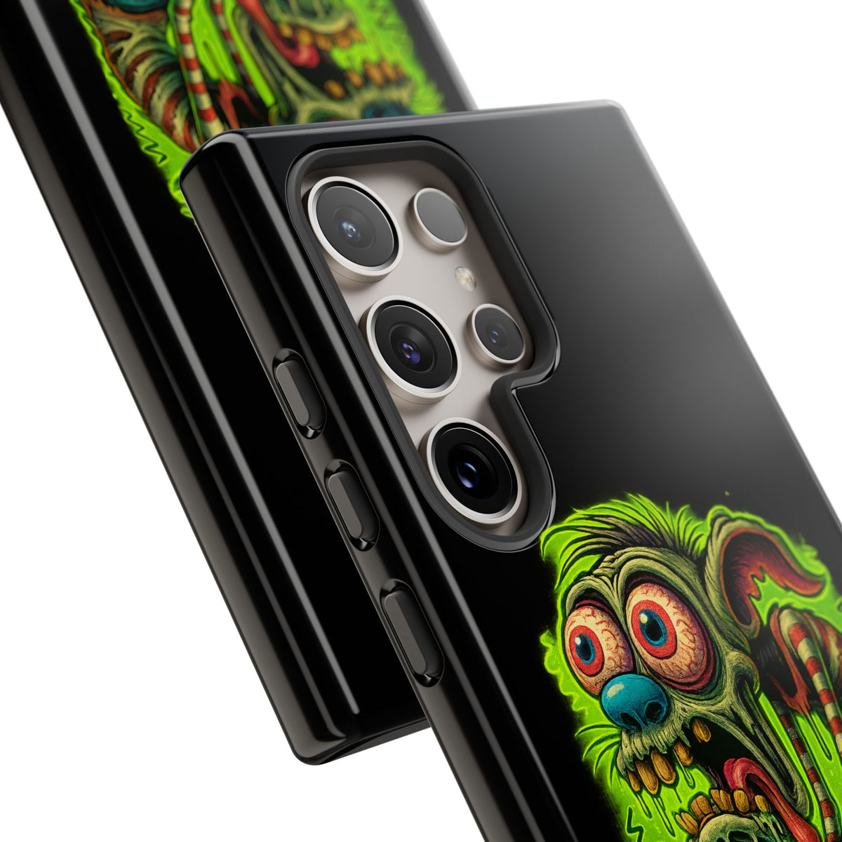 Phone Case — "Educated. Medicated. Elevated." Neon Monster Design