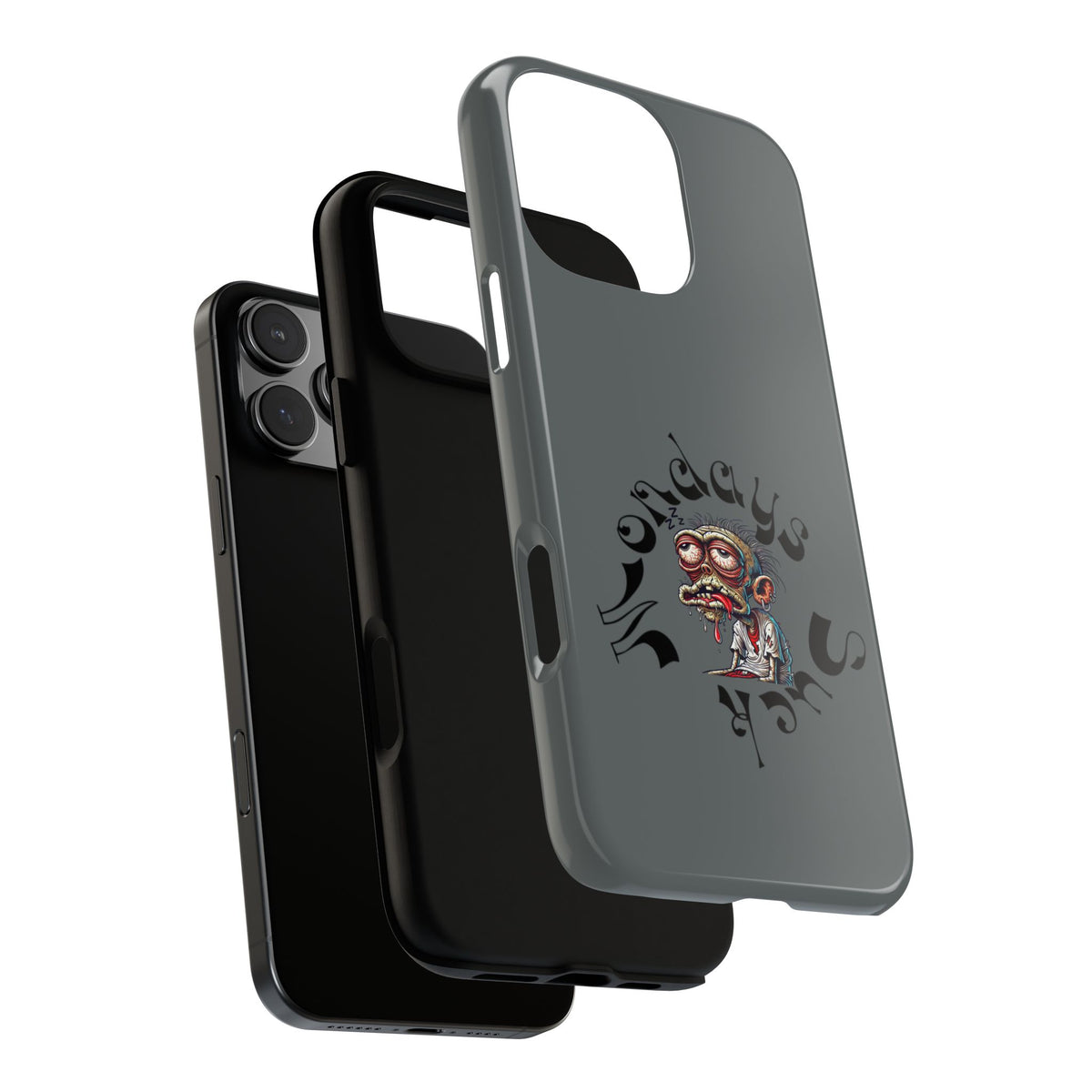Phone Case — 'Nobody Sucks' Grunge Monster Protective Case