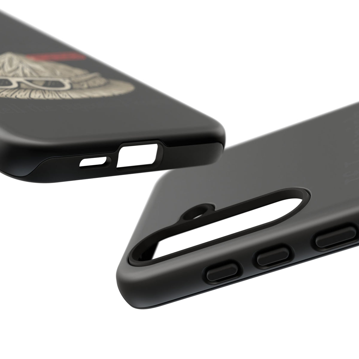 Conspiracy Tin-Foil Hat Phone Case — If I Vanish, Tell the Pigeons I Knew (Confidential)
