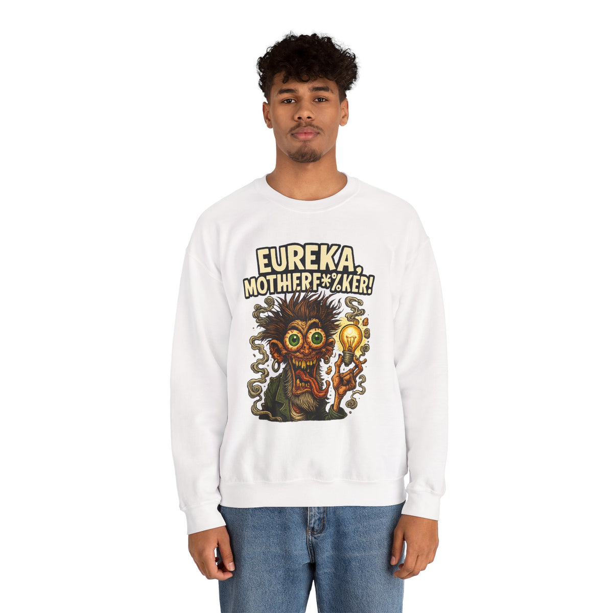 Eureka Mad Scientist Crewneck