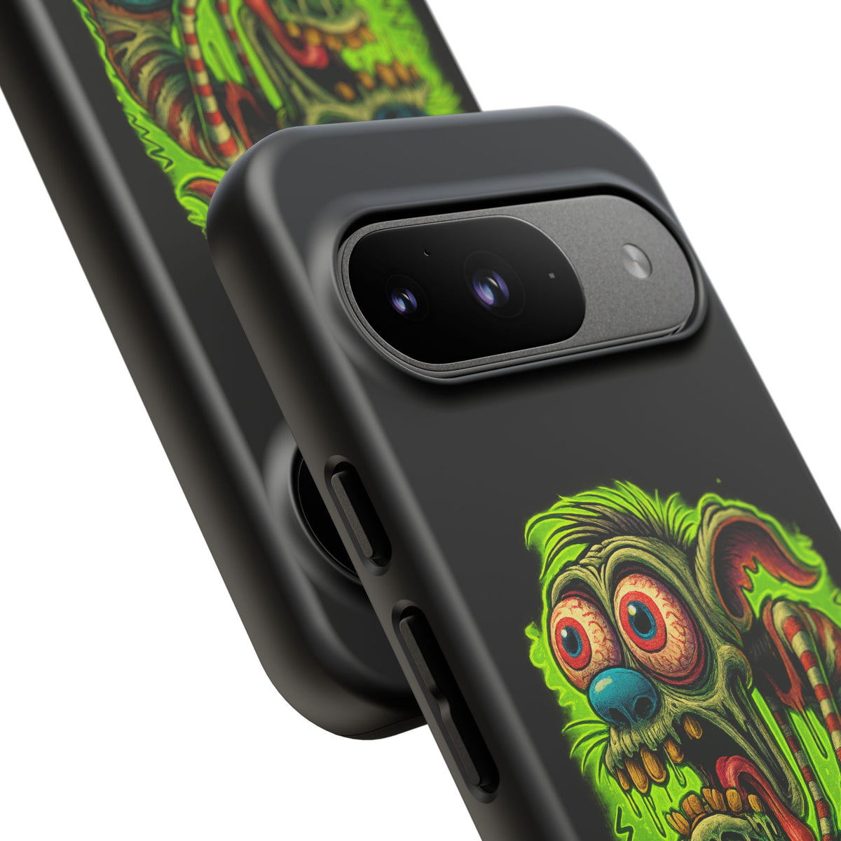 Phone Case — "Educated. Medicated. Elevated." Neon Monster Design