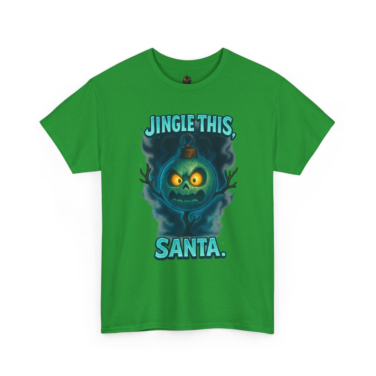 Jingle This Santa T-Shirt | Spooky Christmas Skull Design