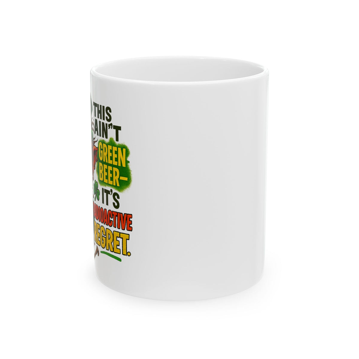 Radioactive Regret Leprechaun Mug