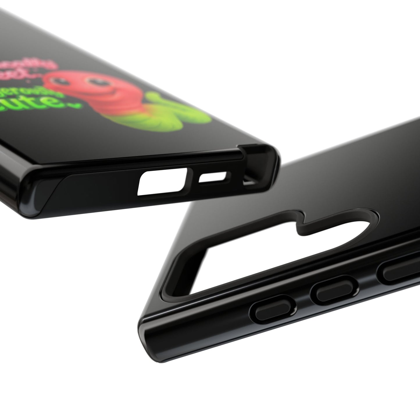 Phone Case — "Hiss-tically Sweet, Dangerously Cute" Worm Design