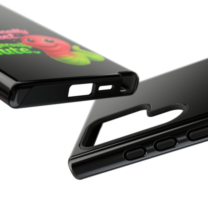 Phone Case — "Hiss-tically Sweet, Dangerously Cute" Worm Design