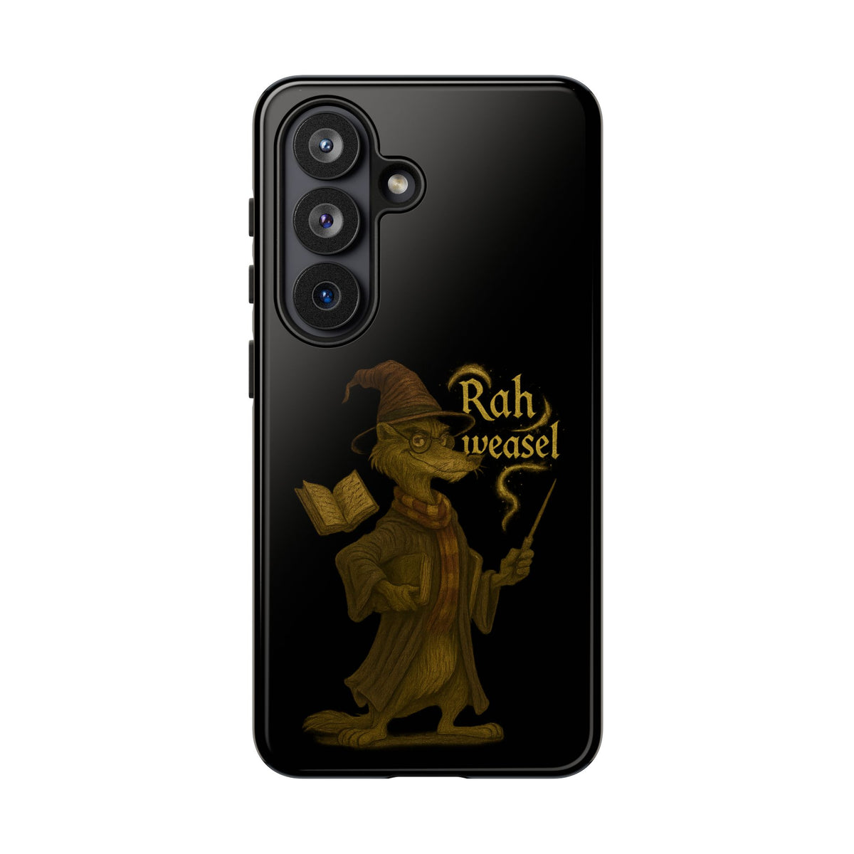 Rah Weasel Wizard Phone Case — Cute Fantasy Magical Creature iPhone Cover