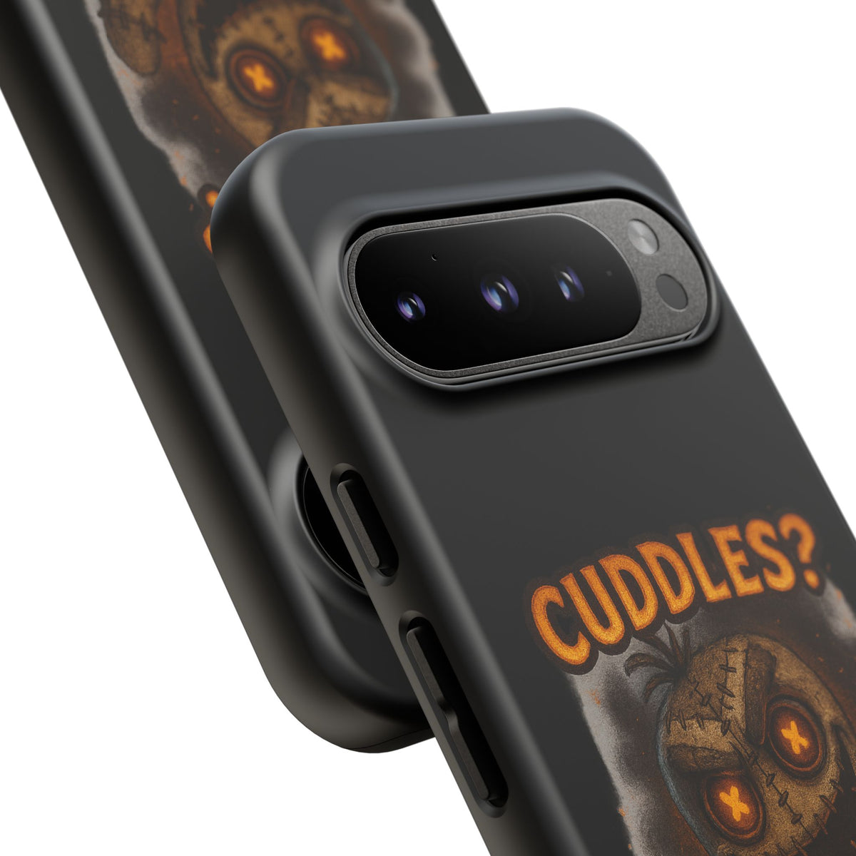 Phone Case — 'Cuddles? Curses.' Voodoo Doll Gothic Protective Case