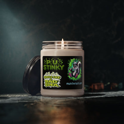 P.U. Stinky Candle - Fun Scented Soy Candle, Unique Gift, Home Fragrance, Quirky