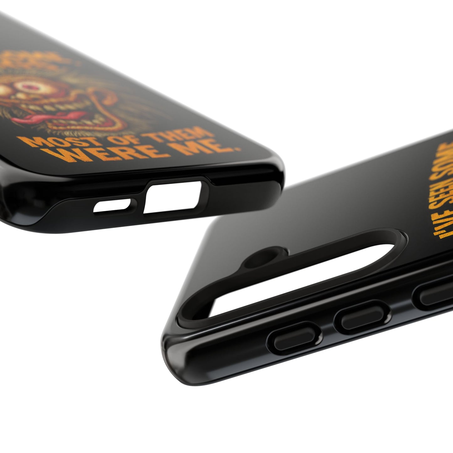 Funny Retro Monster Phone Case — "I've Seen Some Things, Most Of Them Were Me"