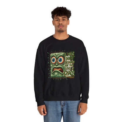 Chaos Pad – Overwhelmed Maxipad Crewneck