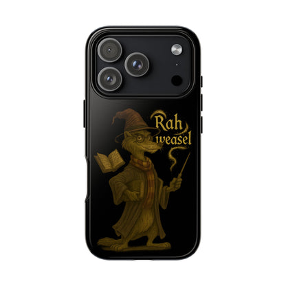 Rah Weasel Wizard Phone Case — Cute Fantasy Magical Creature iPhone Cover