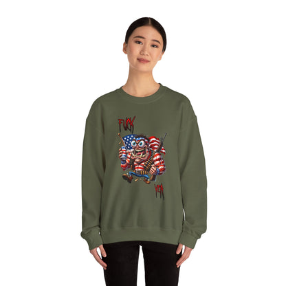 Freedom Maniac “F*** Yea” Crewneck Sweatshirt