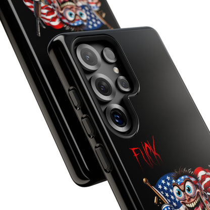 Patriotic Madman Phone Case — 'Funk Yea' USA Flag Tough Case