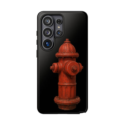Red Fire Hydrant Phone Case — Tough Protective iPhone Cover