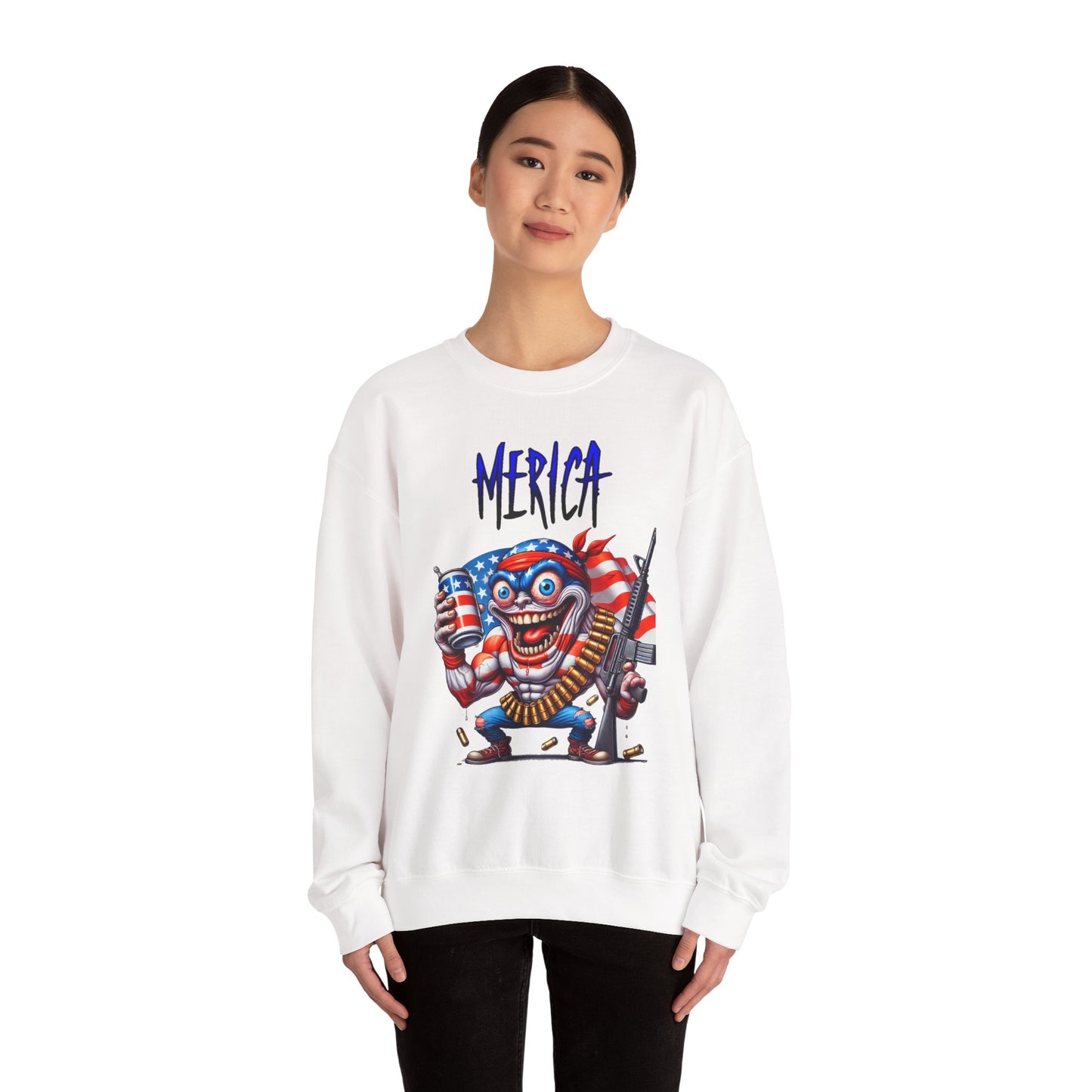 ’Merica Savage Crewneck Sweatshirt