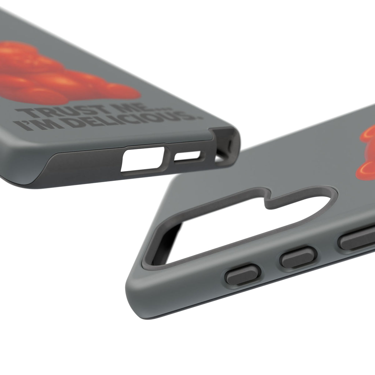 Phone Case — Red Gummy Bear 'Trust Me... I'm Delicious' Protective Case